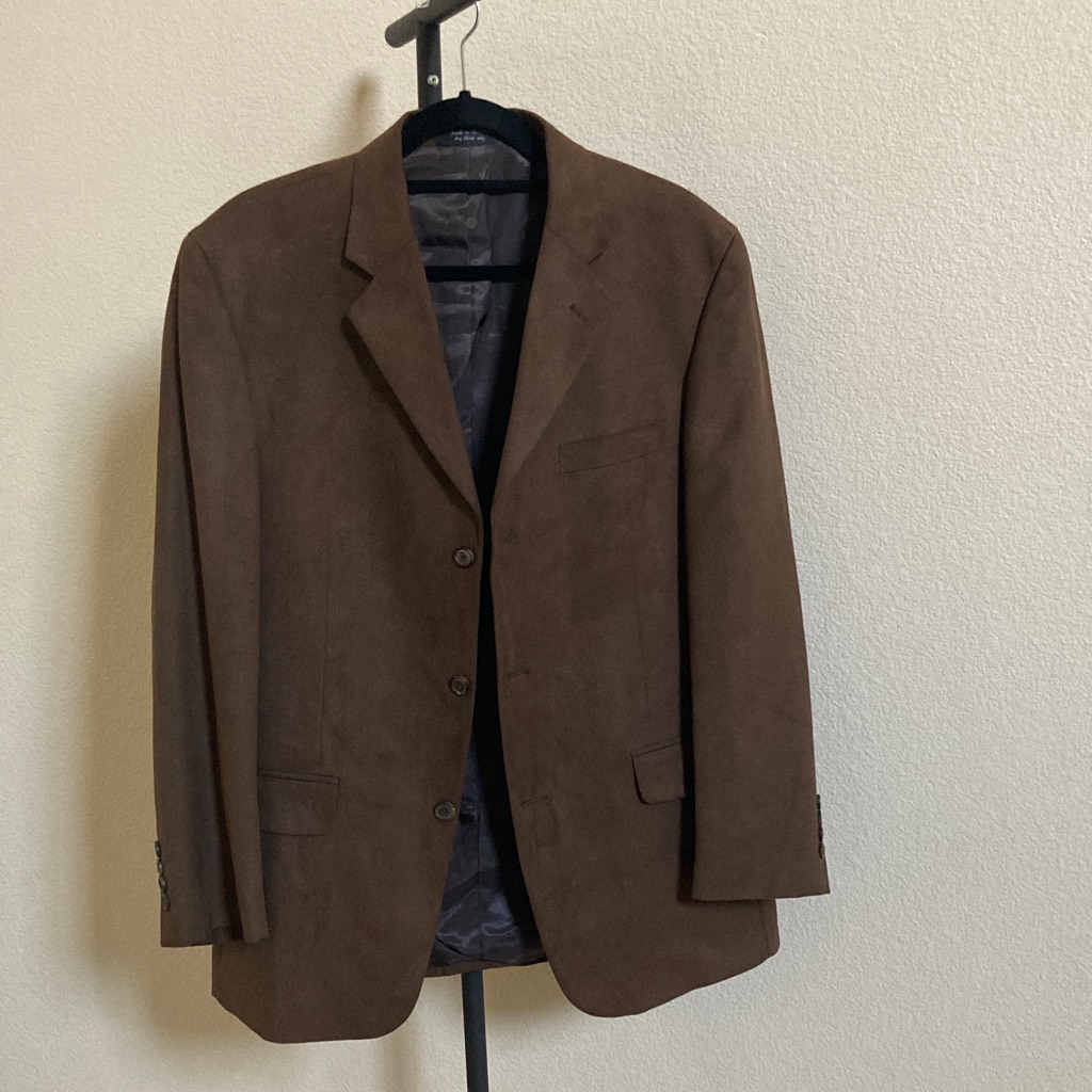 Mens Andrew Fezza Brown Blazer